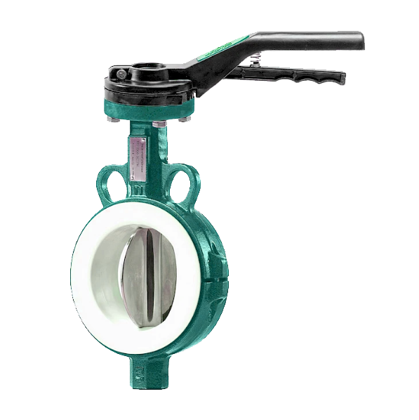 BUTTERFLY VALVE-WAFE-IRON-CAST